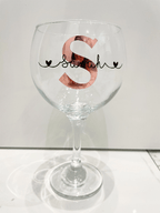 Personalised Gin Glass