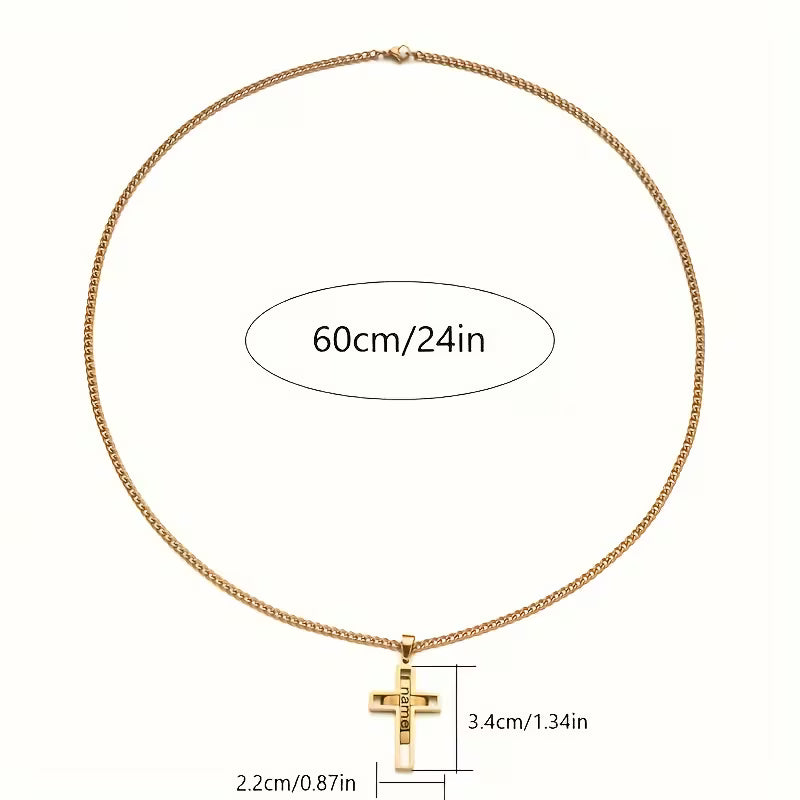 Faith Centered Name Cross