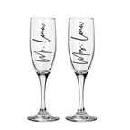 Personalised Champagne Glass