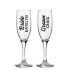 Personalised Champagne Glass