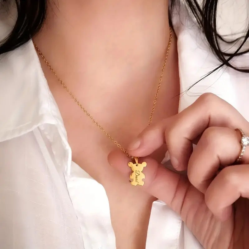 TeddyCharm Name Necklace