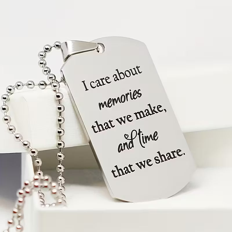 Bold Guard Dog Tag Necklace