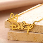 MinnieCharm Name Necklace