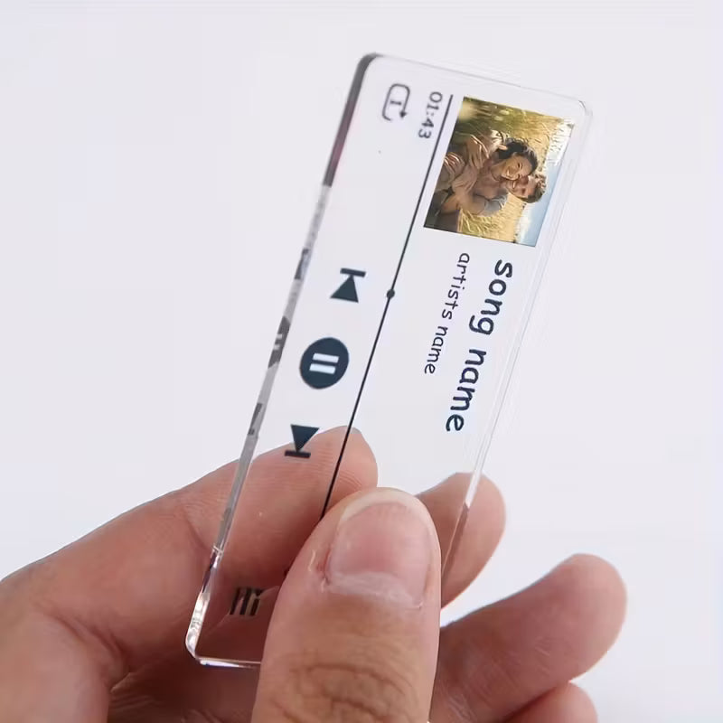 Music Album Keychain