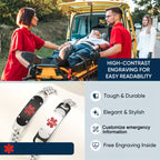 LifeLink Personalized Medical ID Bracelet