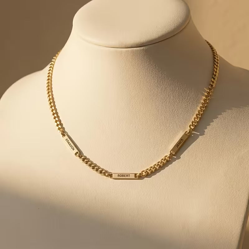 Family Cuban Necklace
