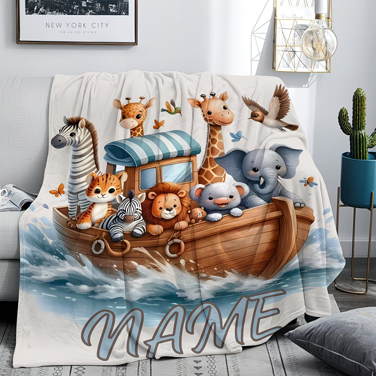 SnuggleName Custom Blanket