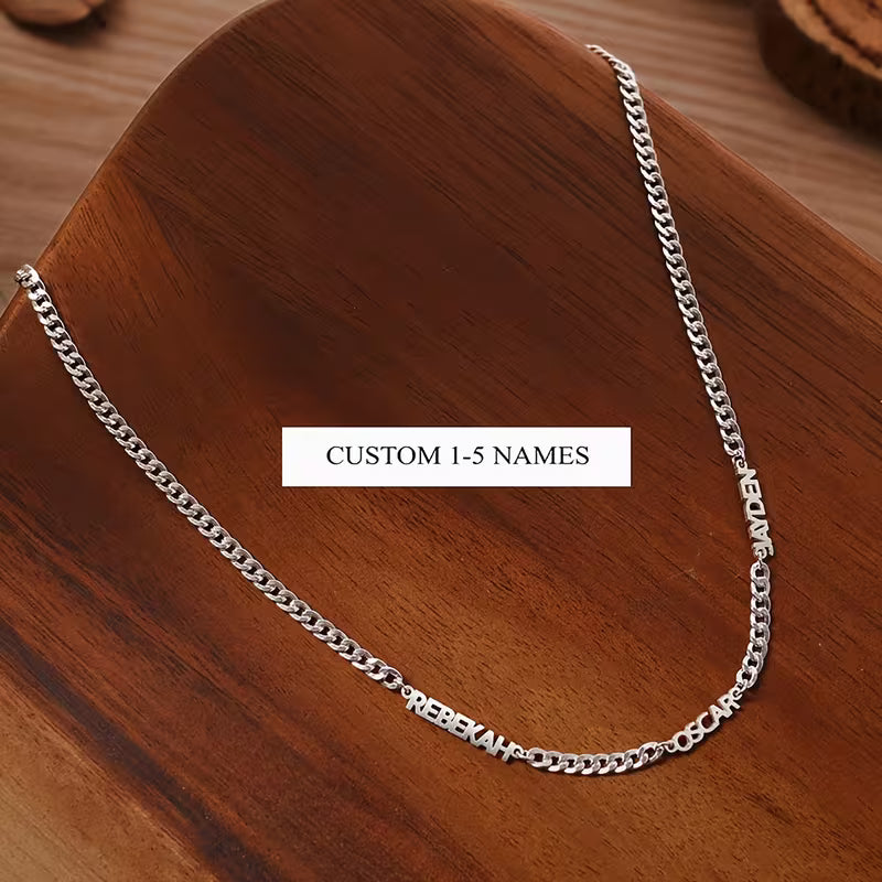 Family Names Cuban Necklace
