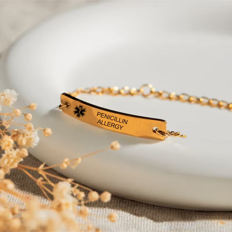 Emergency Alert Bar Bracelet