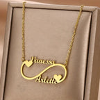 Love Unlimited Custom Infinity Necklace