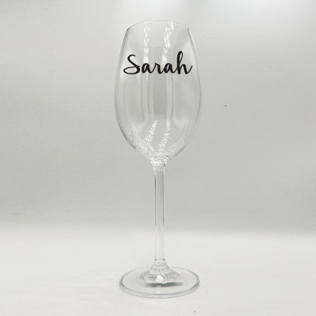 Personalised Wine Glass