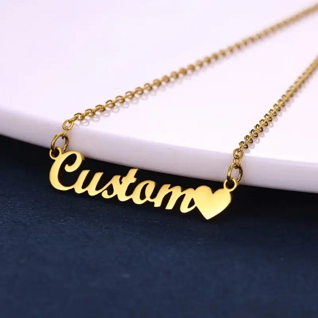 Heartfelt Name Necklace