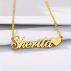 Heartfelt Name Necklace