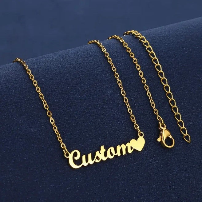 Heartfelt Name Necklace