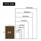 Customizable Wooden Frame Canvas Artwork