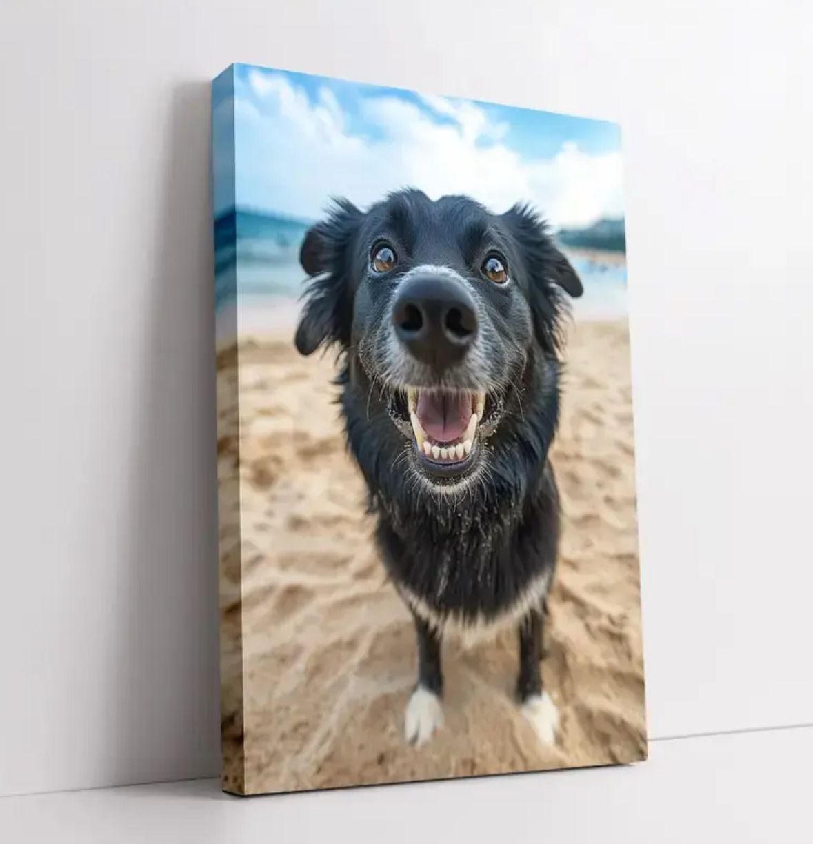 Customizable Wooden Frame Canvas Artwork