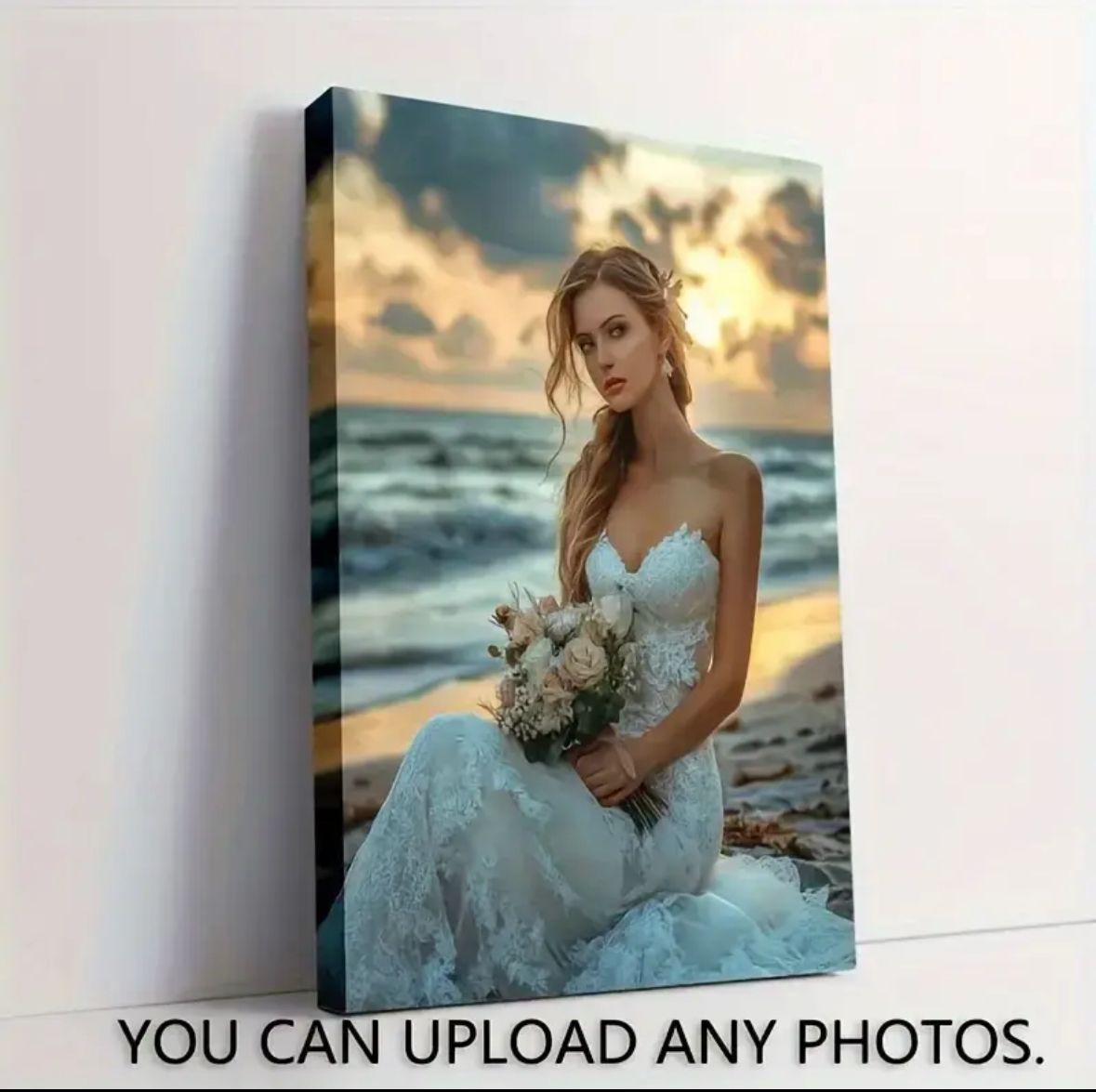 Customizable Wooden Frame Canvas Artwork