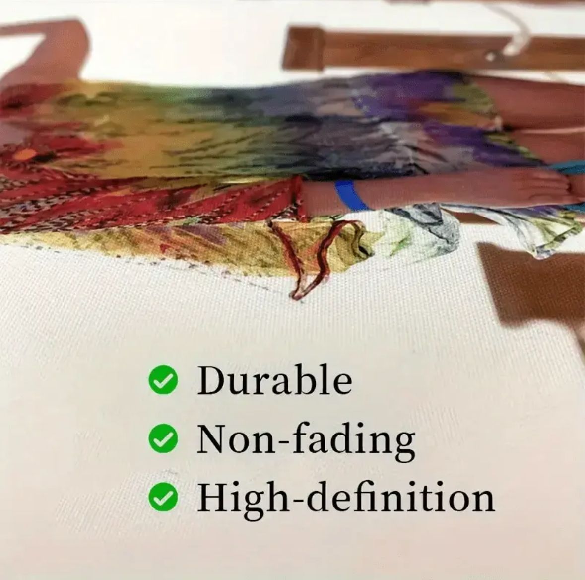 Customizable Wooden Frame Canvas Artwork