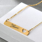 HeartScript Name Necklace