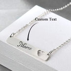 HeartScript Name Necklace