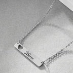 HeartScript Name Necklace