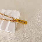 Cuban Signature Name Necklace