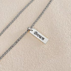 Cuban Signature Name Necklace