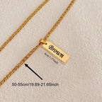 Cuban Signature Name Necklace