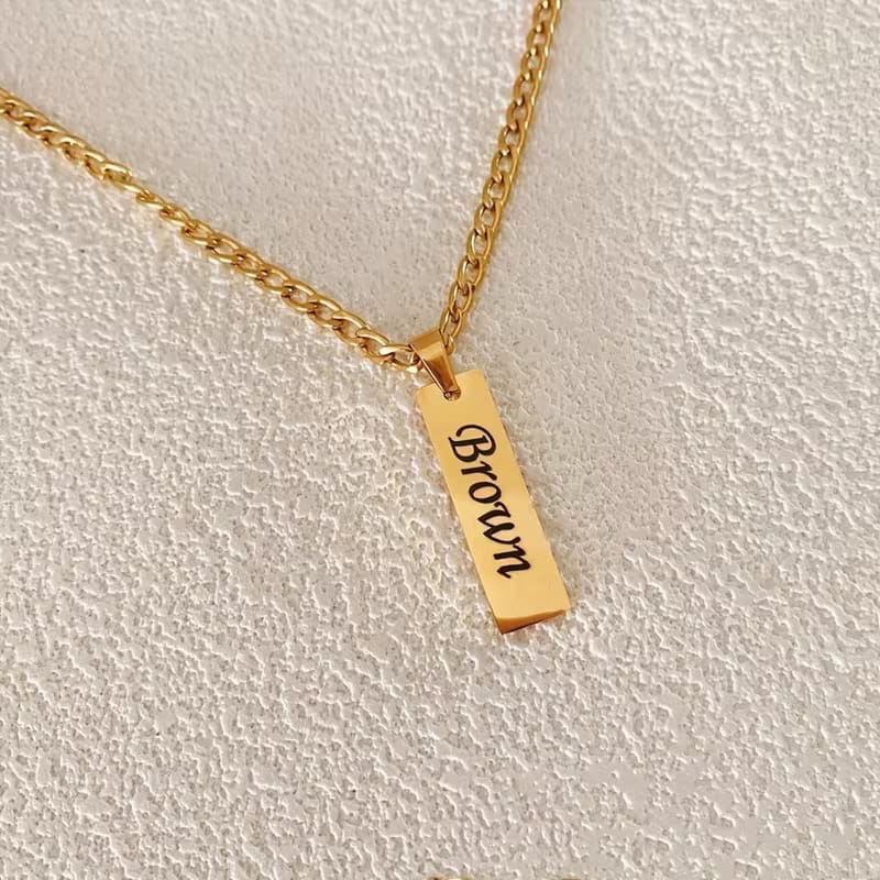 Cuban Signature Name Necklace