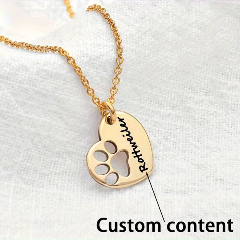 PawPrint Forever Necklace