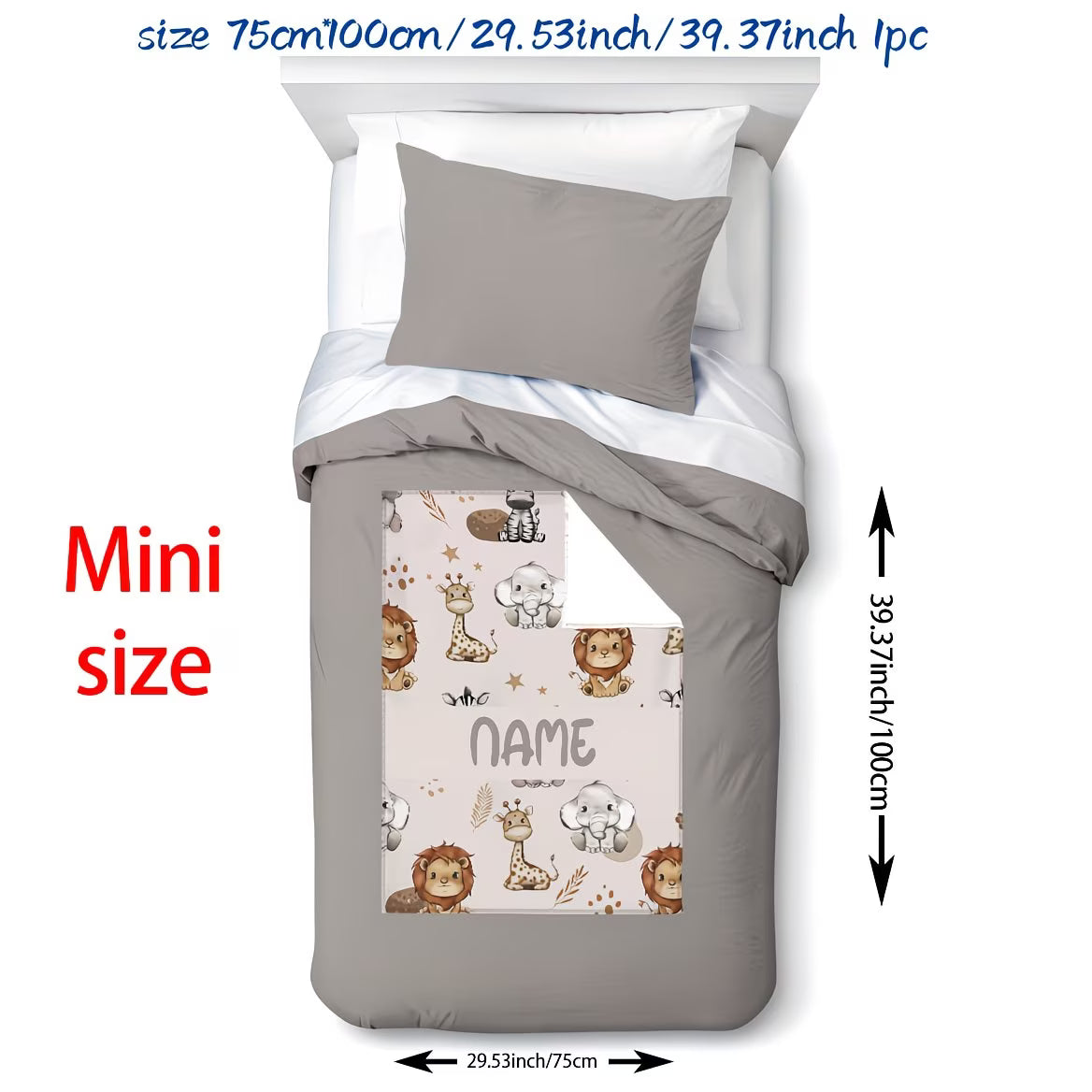 SnuggleName Custom Blanket