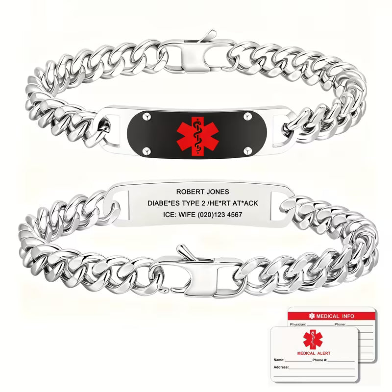 LifeLink Personalized Medical ID Bracelet