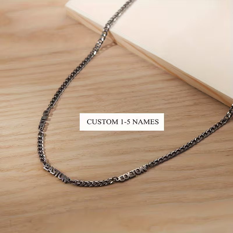 Family Names Cuban Necklace