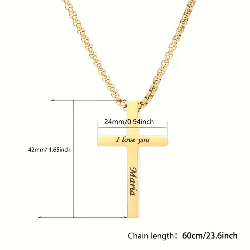 FaithGuard Cross Necklace