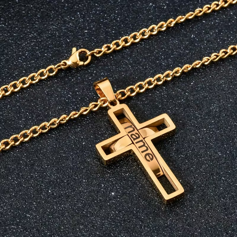 Faith Centered Name Cross