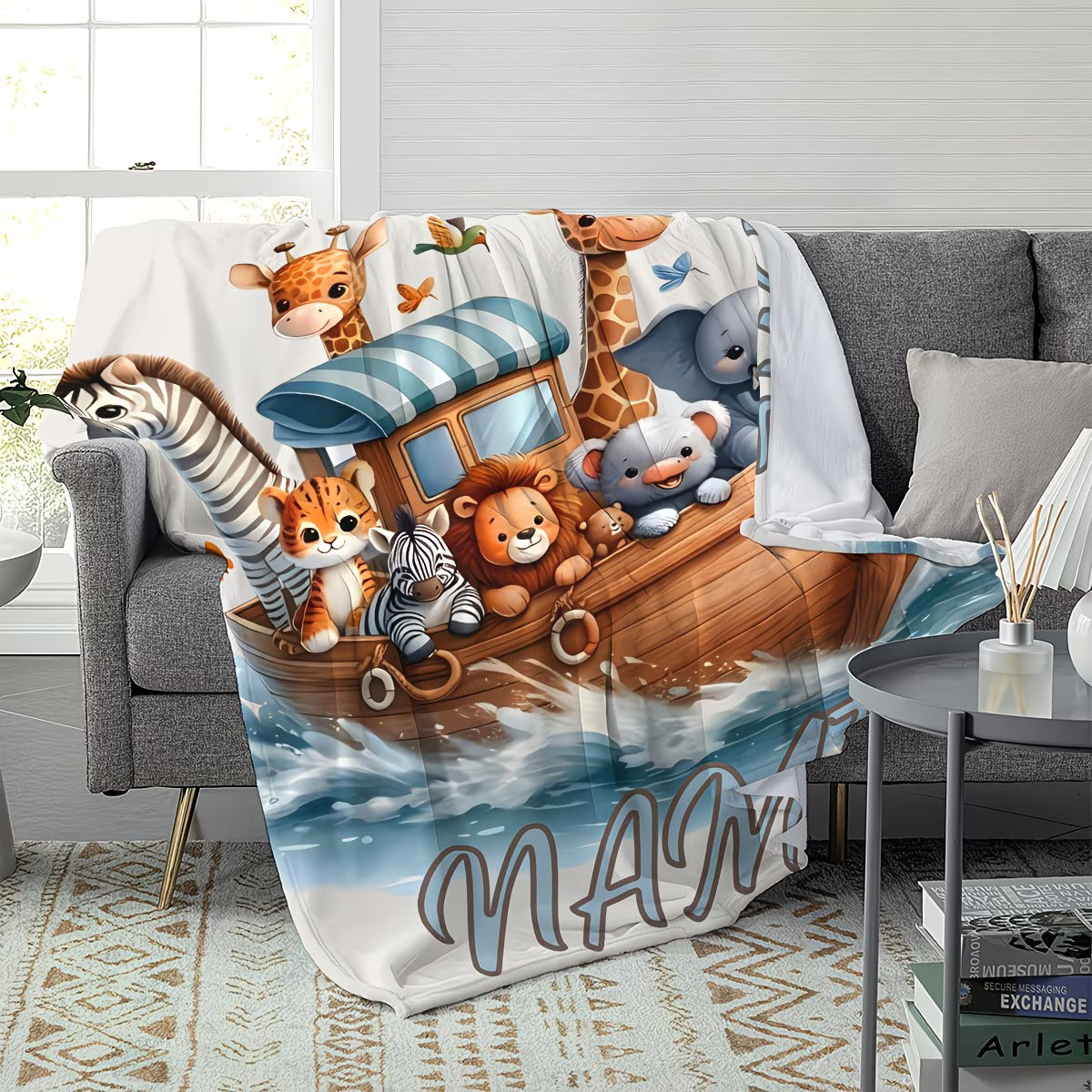 SnuggleName Custom Blanket