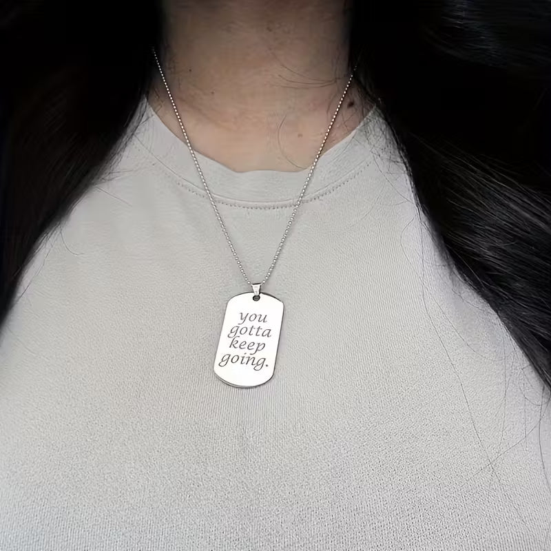 Bold Guard Dog Tag Necklace