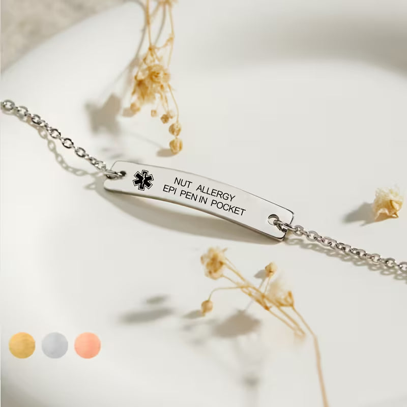 Emergency Alert Bar Bracelet