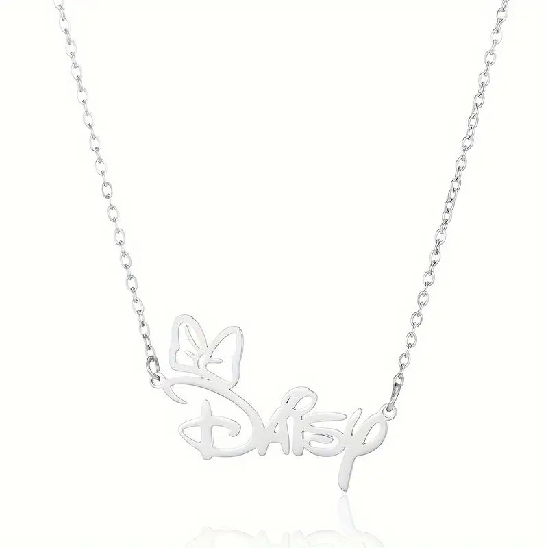 MinnieCharm Name Necklace