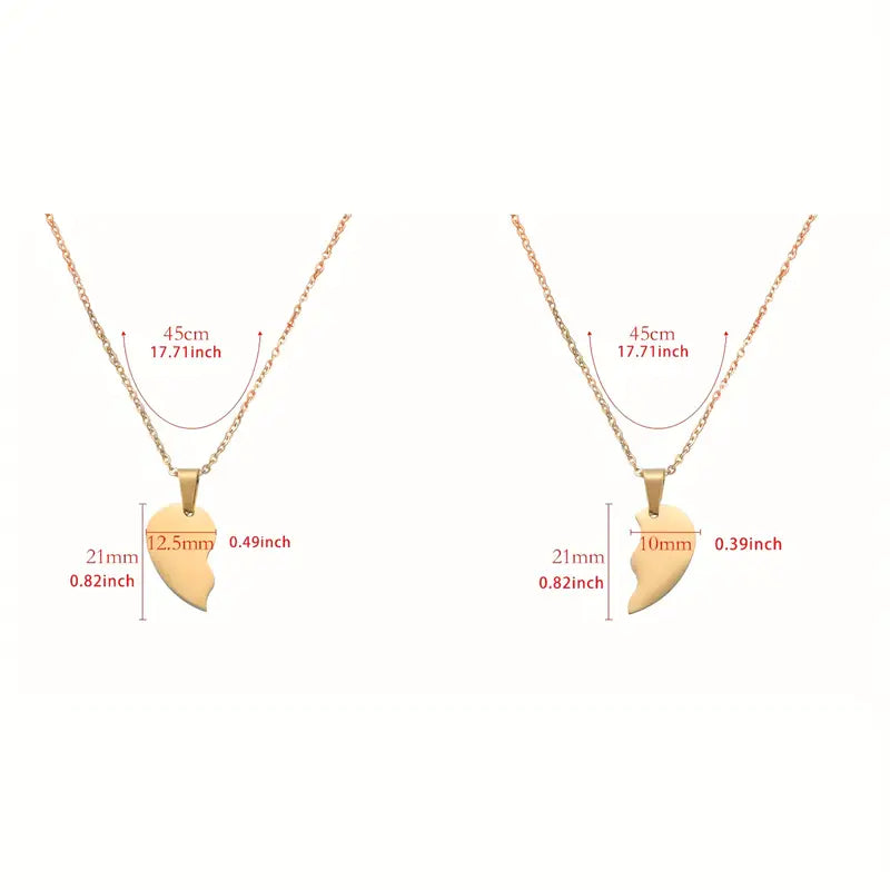 SoulLink Half Heart Necklace