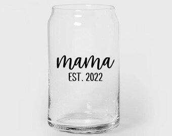 Personalised Can Glass Tumbler