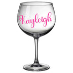 Personalised Gin Glass