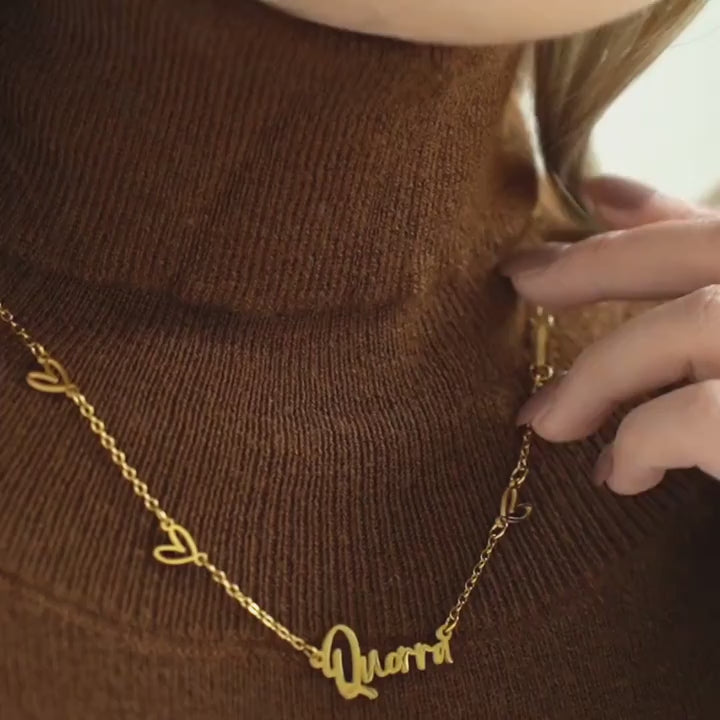 Sweetheart Custom Name Pendant